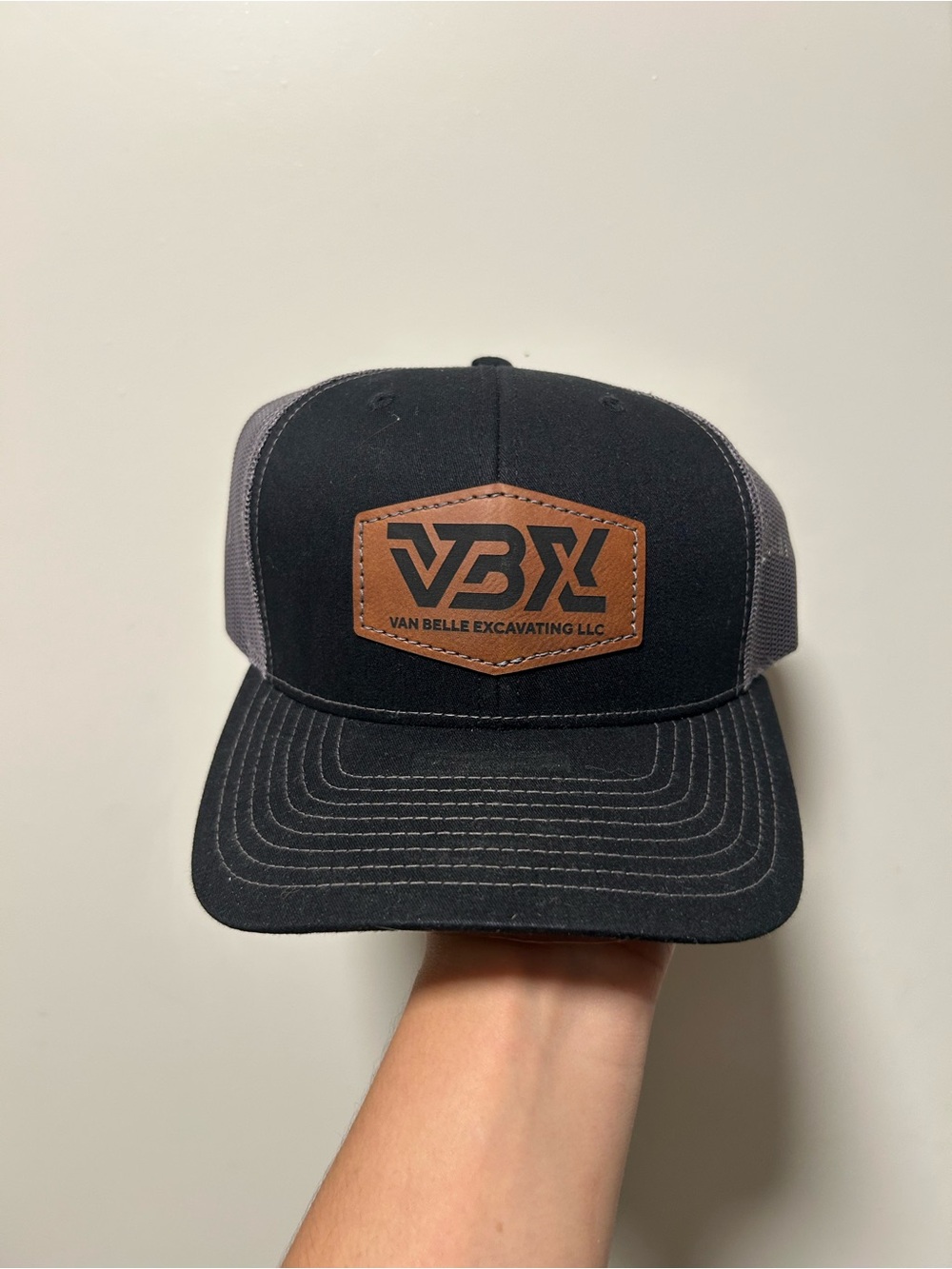 Van Belle Excavating Richardson 112 Patch Trucker Hat
